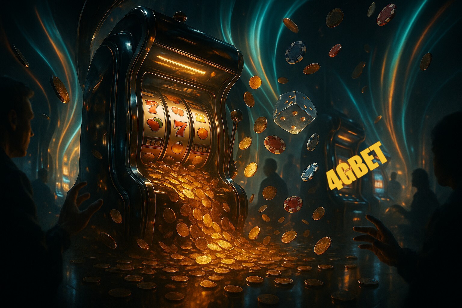 Diversos jogos de caça-níqueis