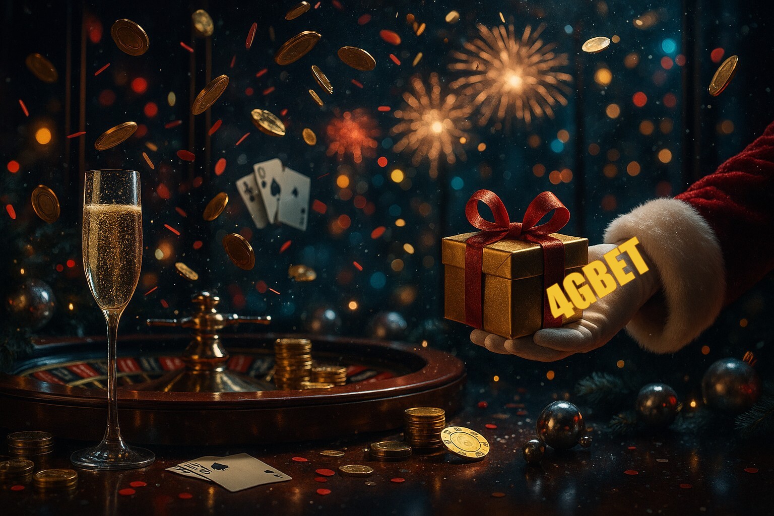 Promoções de Ano Novo no 4GBET